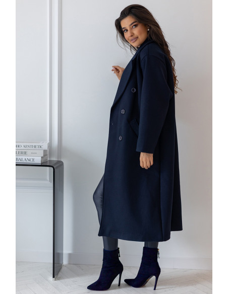 Płaszcz Gobby Granatowy