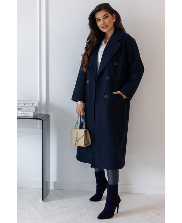 Płaszcz Gobby Granatowy