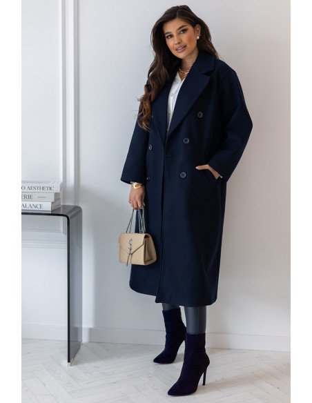 Płaszcz Gobby Granatowy