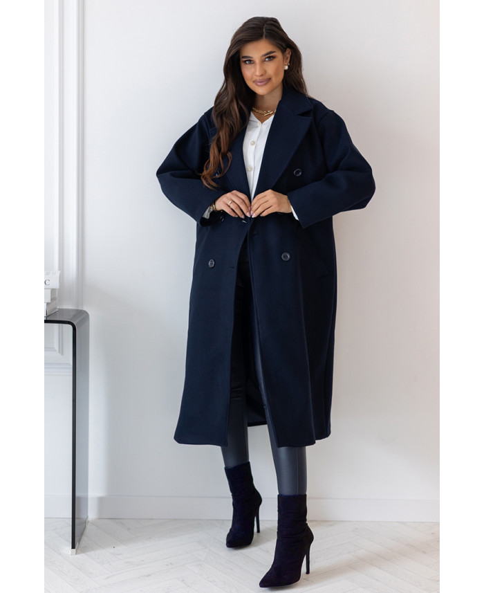 Płaszcz Gobby Granatowy