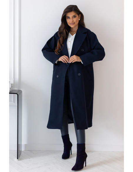 Płaszcz Gobby Granatowy