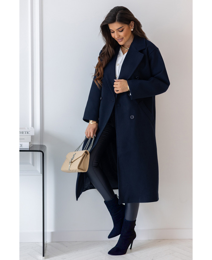 Płaszcz Gobby Granatowy