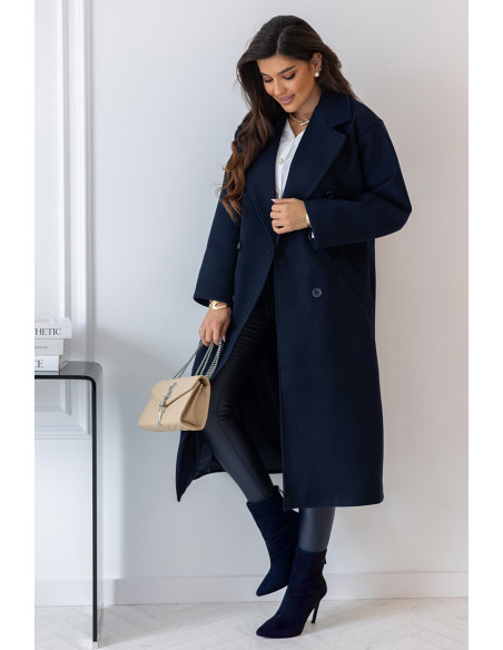 Płaszcz Gobby Granatowy