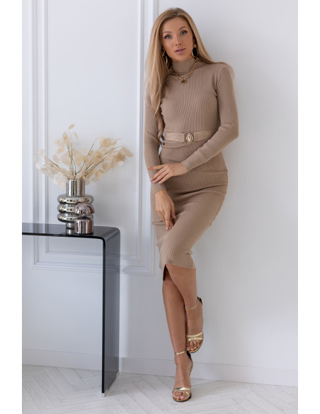 Sukienka Otto Ciemny Beż