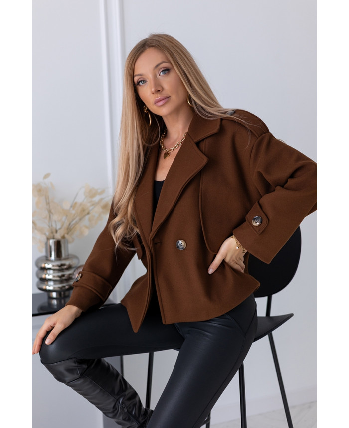 Kurtka Focca Brązowa