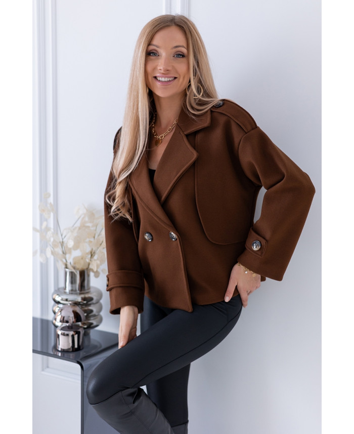 Kurtka Focca Brązowa