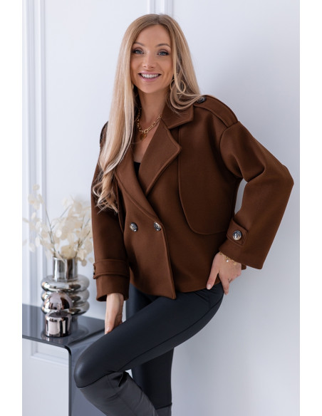 Kurtka Focca Brązowa