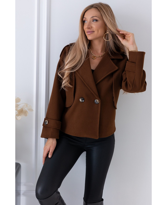 Kurtka Focca Brązowa