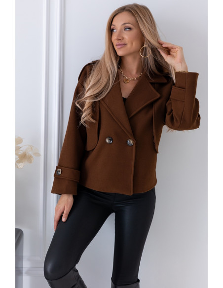 Kurtka Focca Brązowa