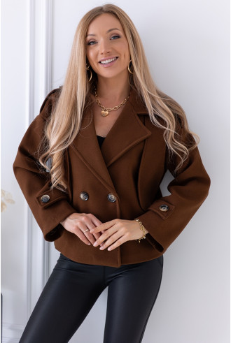 Kurtka Focca Brązowa