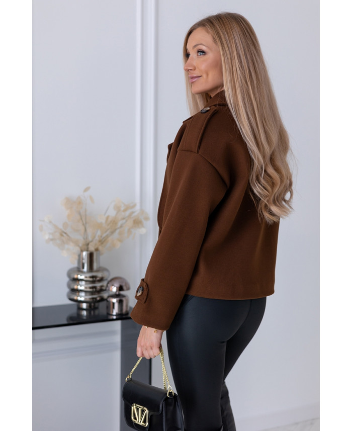 Kurtka Focca Brązowa