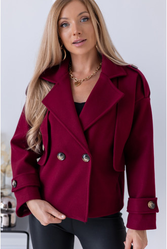 Kurtka Focca Bordowa