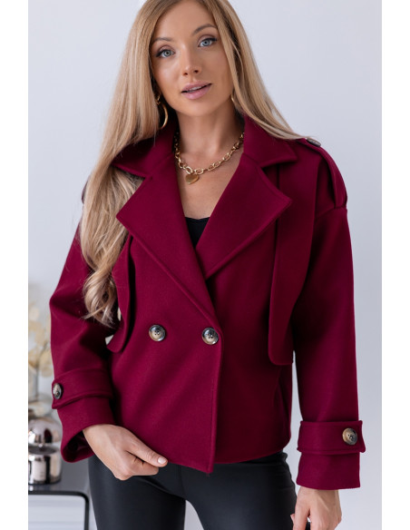 Kurtka Focca Bordowa