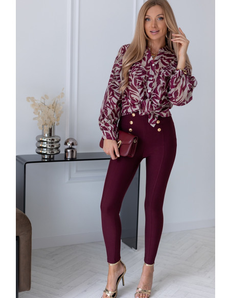 Koszula Reen Bordowa