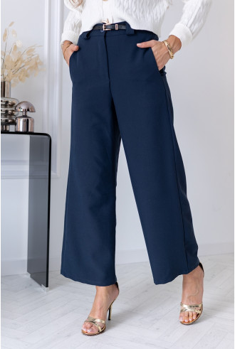 Spodnie Groom Granatowe 2