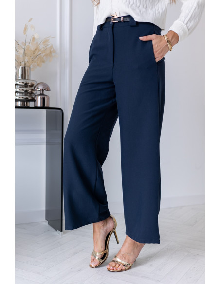 Spodnie Groom Granatowe