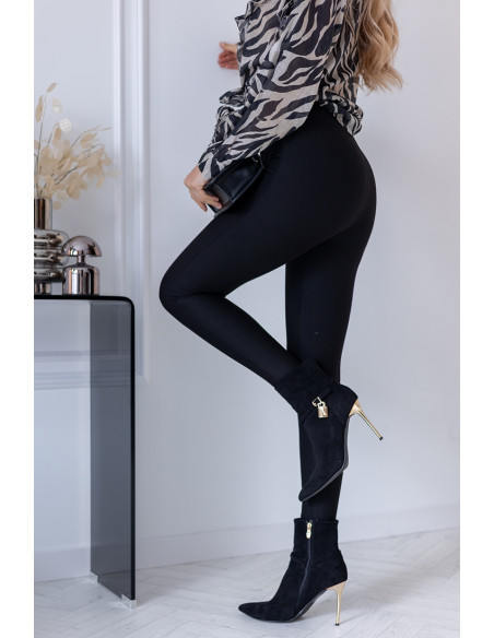 Leginsy Buttoni Czarne