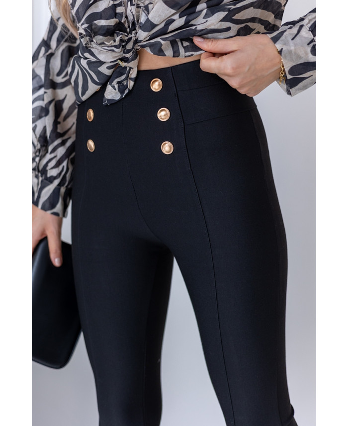 Leginsy Buttoni Czarne