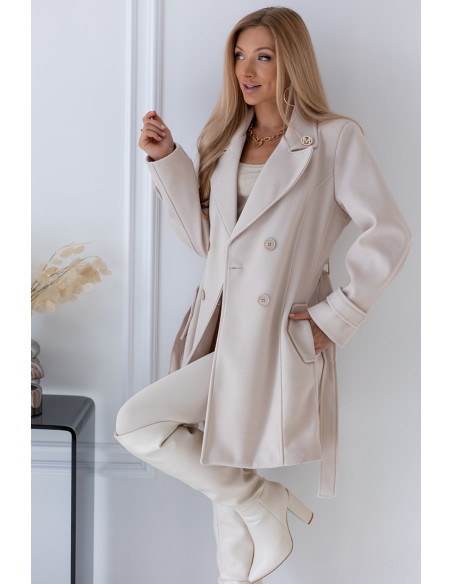 Płaszcz Forever Beżowy