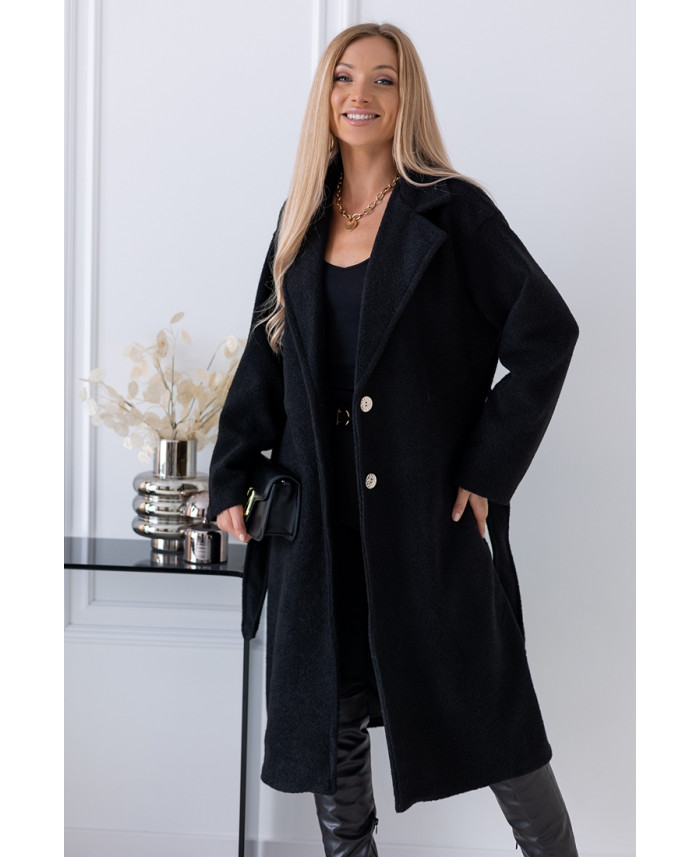 Płaszcz Lucky Czarny