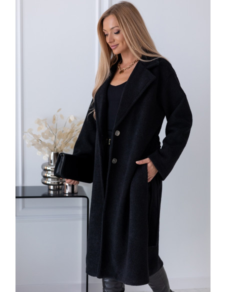 Płaszcz Lucky Czarny