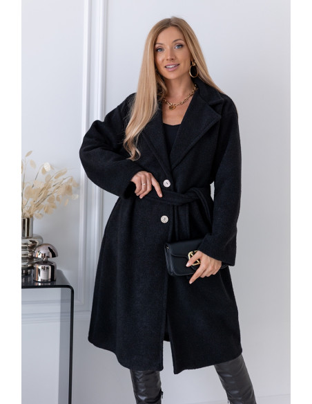 Płaszcz Lucky Czarny