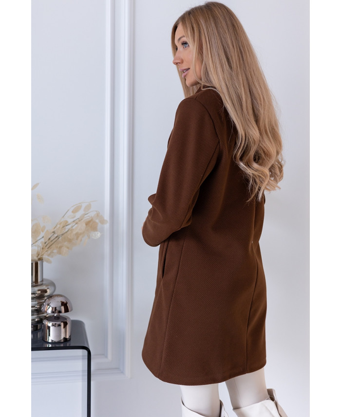 Płaszcz Dyplomatka Brązowy