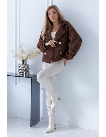 Kurtka Cool Brązowa