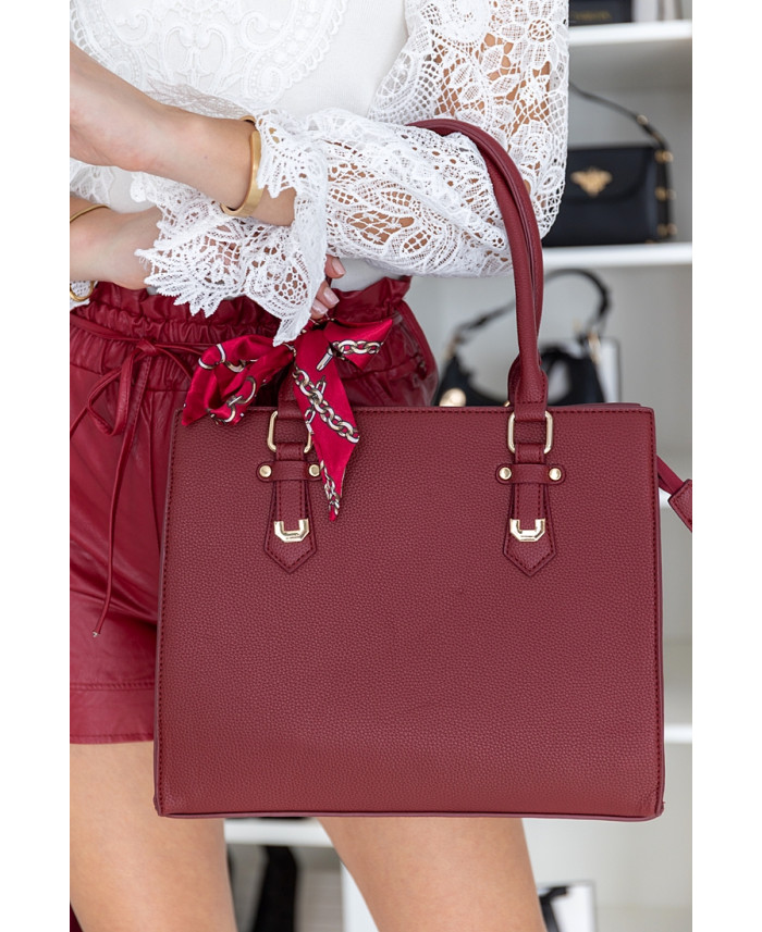 Torebka Baggy Burgund