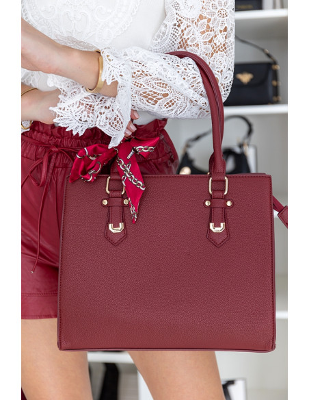 Torebka Baggy Burgund