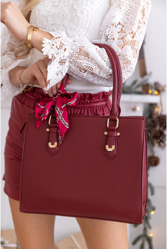 Torebka Baggy Burgund