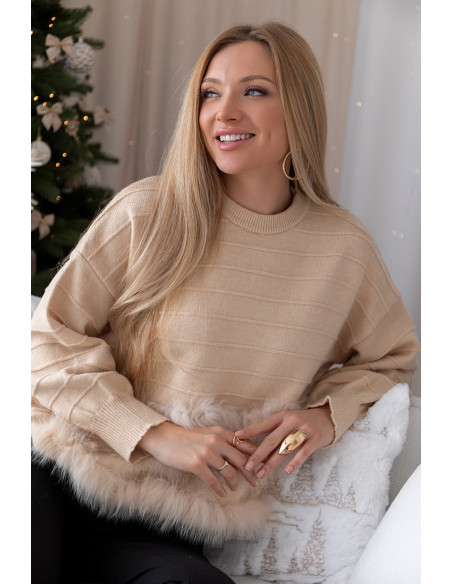 Sweter Firo Beżowy