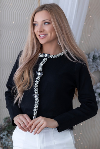 Sweterek Lily Czarny 2