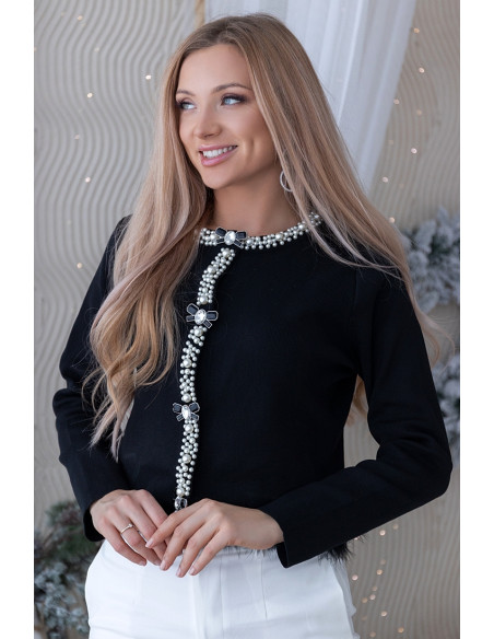 Sweterek Lily Czarny