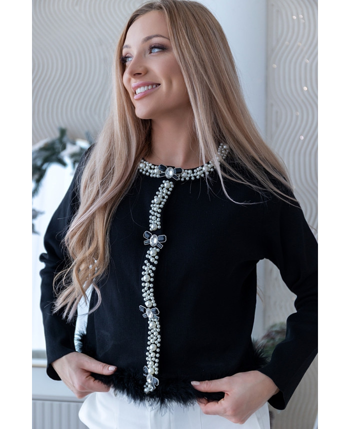 Sweterek Lily Czarny