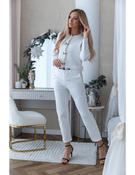 Sweterek Lily Biały