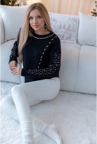 Sweter Simple Czarny 2