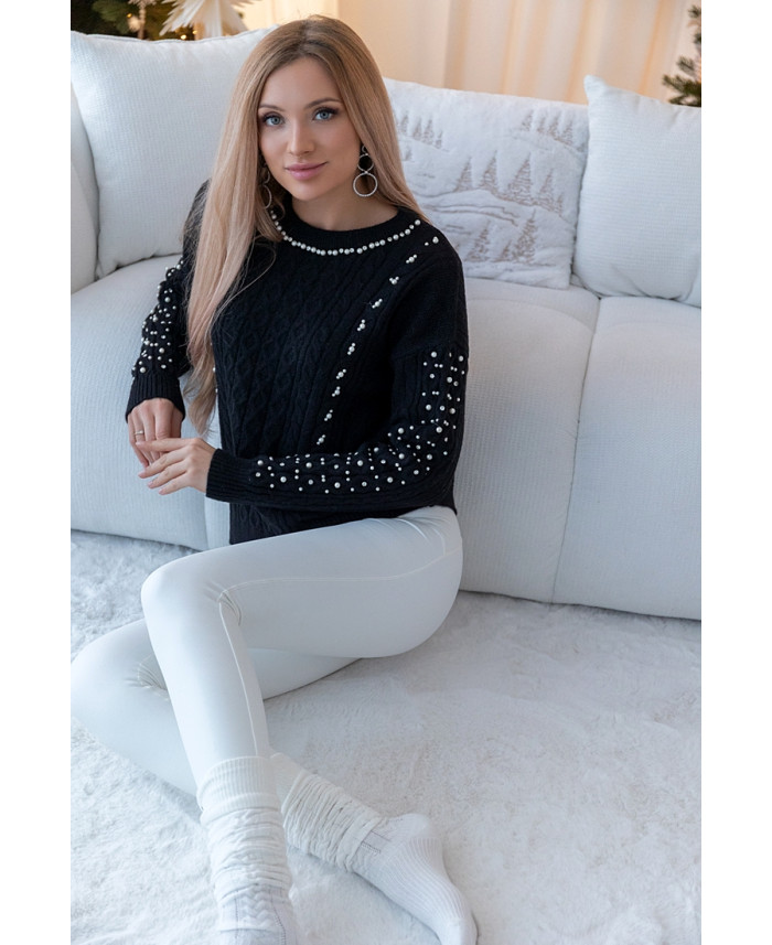 Sweter Simple Czarny