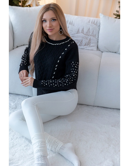 Sweter Simple Czarny