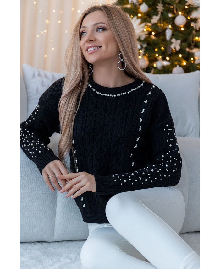 Sweter Simple Czarny