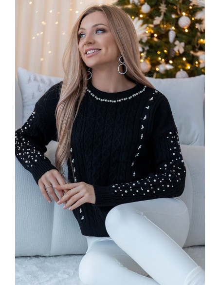 Sweter Simple Czarny