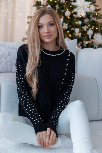 Sweter Simple Czarny