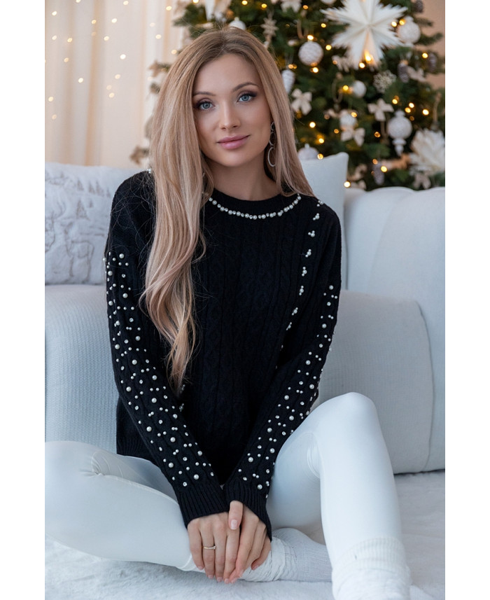 Sweter Simple Czarny