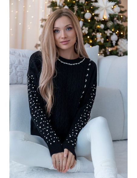 Sweter Simple Czarny