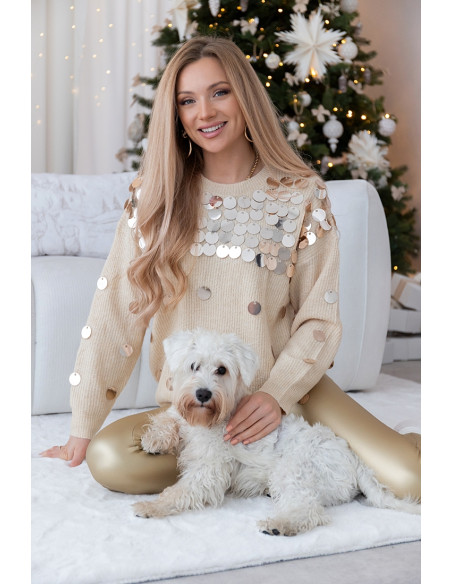 Sweter Glove Beżowy