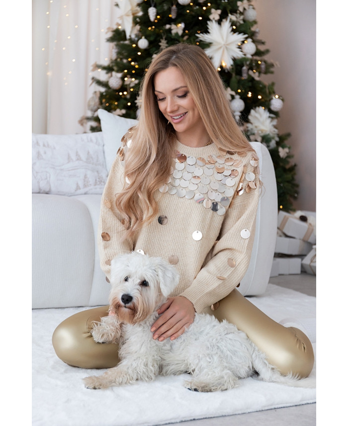 Sweter Glove Beżowy