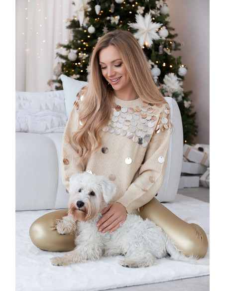 Sweter Glove Beżowy