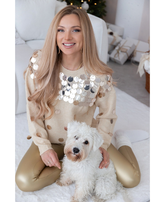 Sweter Glove Beżowy