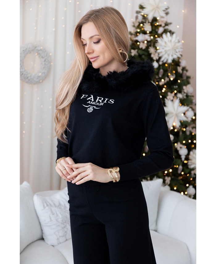 Komplet Dresowy Paris Czarny