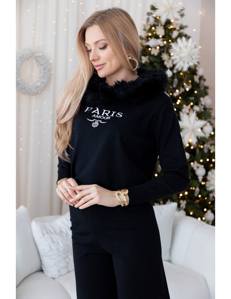 Komplet Dresowy Paris Czarny